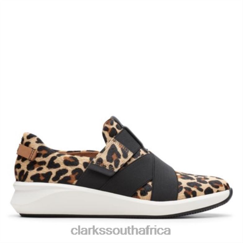 Clarks Leopard Un Rio Strap 840404041 Women Clarks Leopard