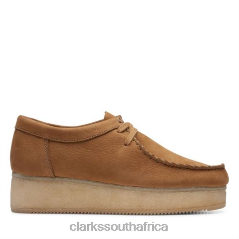 Clarks Wallacraft Lo Oak Nubuck 840403994 Women Clarks Oak Nubuck