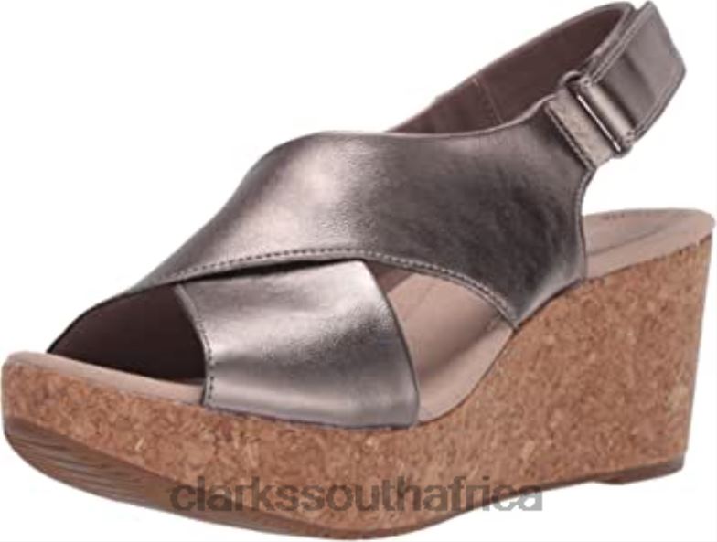 Clarks Women's Annadel Parker Wedge Sandal 840402538 Women Clarks