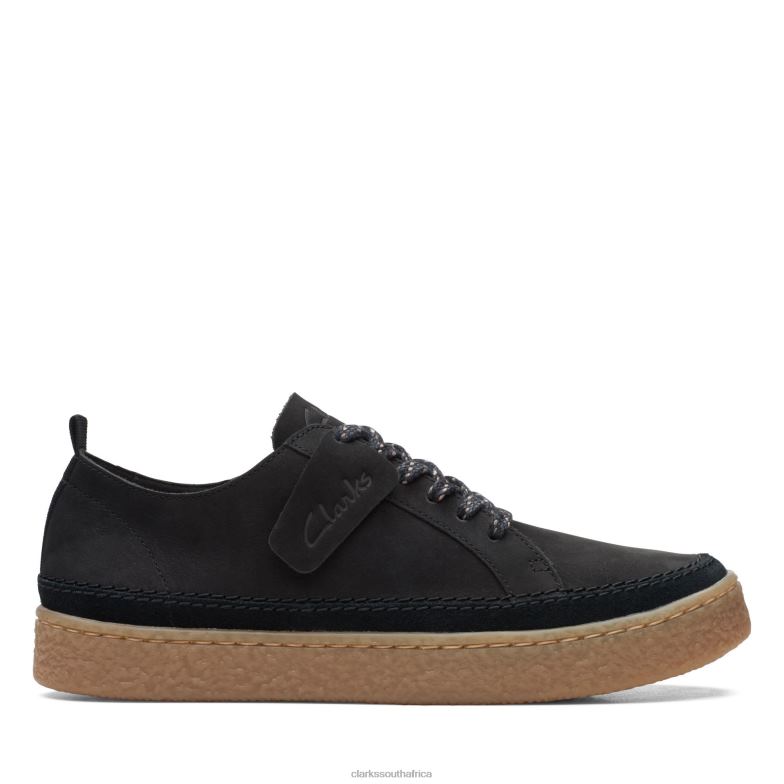 Clarks Black Nubuck Barleigh Lace 840403113 Women Clarks Black Nubuck