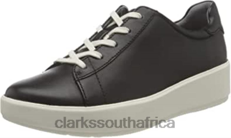 Clarks Black Women's Layton Pace Sneaker 84040601 Women Clarks