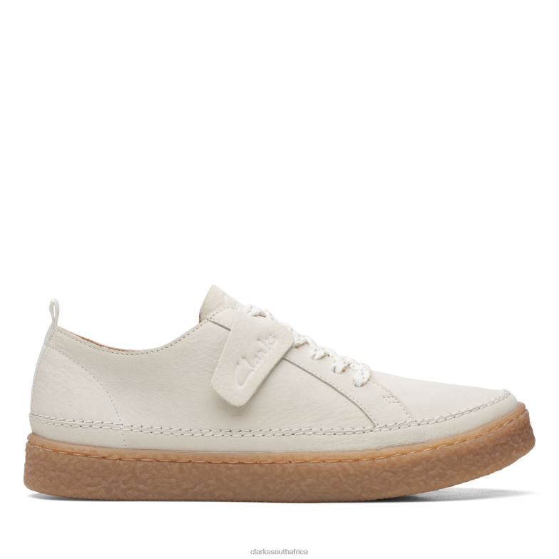 White Leather Clarks Barleigh Lace 840403107 Women Clarks White Leather